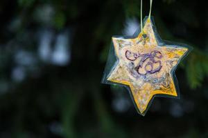 conceito de decoração colorida de Natal de ano novo foto