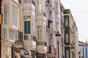 cidade de burgos, pequena cidade no norte da espanha foto