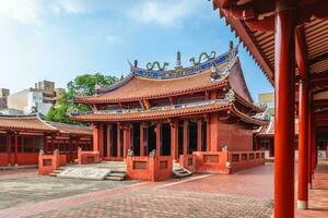 Tainan confucionista têmpora, também conhecido como primeiro Academia do Taiwan, dentro tainan, Taiwan foto