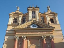 igreja de san bernardino que significa st bernardine em chieri foto