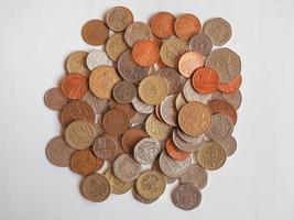 moedas de libra, reino unido