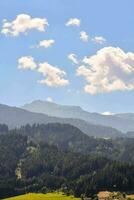 vista panorâmica da montanha foto