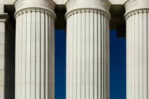 ponto de referência arquitetônico detalhe do uma monumento prédio. fundo. ai generativo pró foto