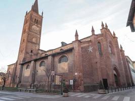 igreja de san domenico em chieri foto