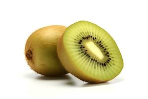 kiwi isolado em branco fundo ai gerado foto