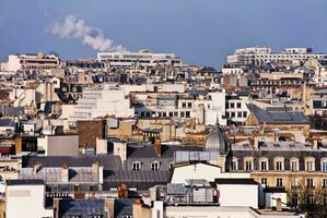 panorâmico Paris telhados foto