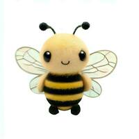 ai gerado isolado abelha boneca foto