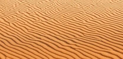 areia fundo panorama do a deserto rugas do areia estourado de a vento foto