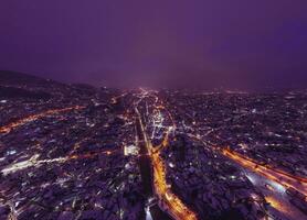 aéreo Visão do sarajevo, Bósnia e herzegovina foto