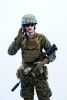 soldado homem caucasiano foto