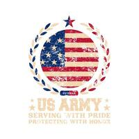 EUA veteranos dia t camisa Projeto. veteranos dia é uma Federal feriado dentro a Unidos estados observado anualmente em novembro 11, para honrando militares veteranos do a Unidos estados armado forças. foto