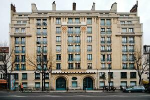 histórico parisiense arquitetura famoso marcos dentro França foto