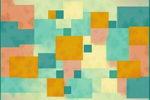 Klee inspirado vetor fundo generativo ai foto