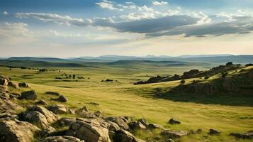 cidade ibérico meseta Alto ai gerado foto