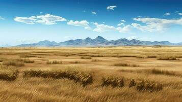 natureza argentina pampas fertil ai gerado foto