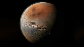 estrangeiro Marte fobos 1 ai gerado foto