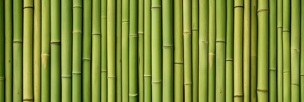 vertical verde bambu fundo textura. generativo ai foto