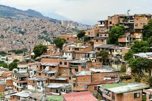 comuna 13 - Medellín, Colômbia foto