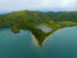 lagoa Faz fogo - Portugal foto