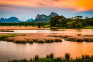 a canguru ilha nacional parque, Austrália. gerado por IA foto