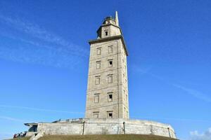 Visão do a velho torre foto