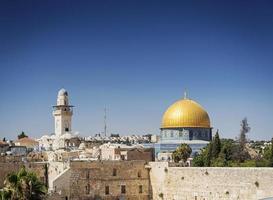 famoso marco da mesquita de al aqsa na cidade velha de jerusalém israel