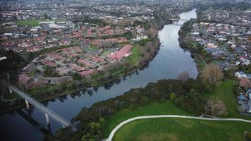 vista aérea de hamilton, nova zelândia foto