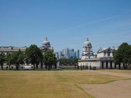 Canary Wharf em Londres foto