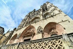 detalhe Visão do Burgos espanhol cidade foto