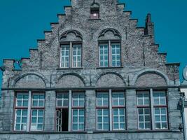 a cidade do Bruges dentro Bélgica foto