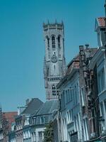 a cidade do Bruges dentro Bélgica foto