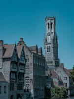 a cidade do Bruges dentro Bélgica foto