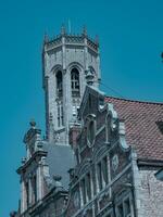 a cidade do Bruges dentro Bélgica foto