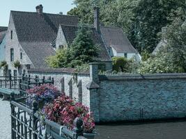 a cidade do Bruges dentro Bélgica foto