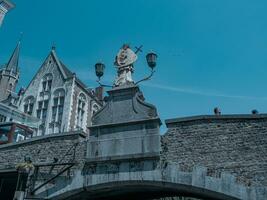 a cidade do Bruges dentro Bélgica foto