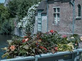 a cidade do Bruges dentro Bélgica foto