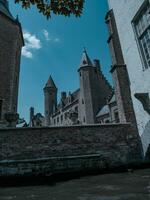 a velho cidade do Bruges foto