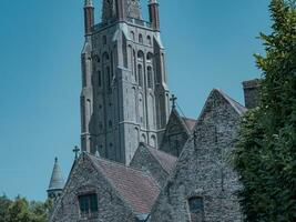 a velho cidade do Bruges dentro Bélgica foto