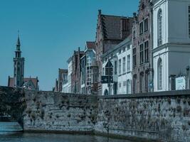 Bruges cidade dentro Bélgica foto