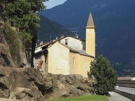 capela de são orso na aldeia de donnas foto