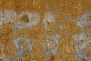 velho concreto com Castanho gesso parede textura e fundo foto