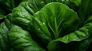 frescor e natureza dentro uma fechar acima do orgânico vegetal foto