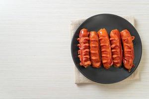 linguiça frita foto