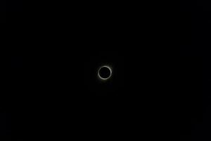 total Sol eclipse visto a partir de Córdoba Argentina foto