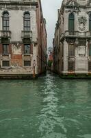 idílico panorama dentro Veneza, Itália foto