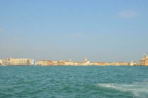 idílico panorama dentro Veneza, Itália foto