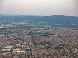 vista aérea de turin foto