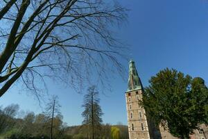 a castelo do raesfeld dentro Westfália foto