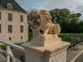 velho castelo fechar Norddeich dentro Alemanha foto