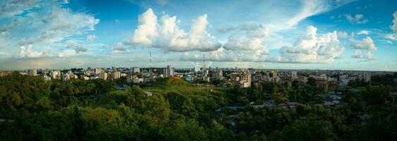 Chittagong cidade panorâmico Visão foto